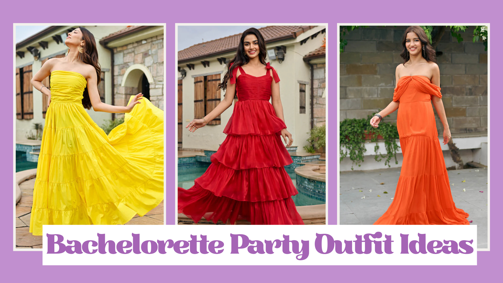 6 Completely Different Bachelorette Party Outfit Ideas for Brides