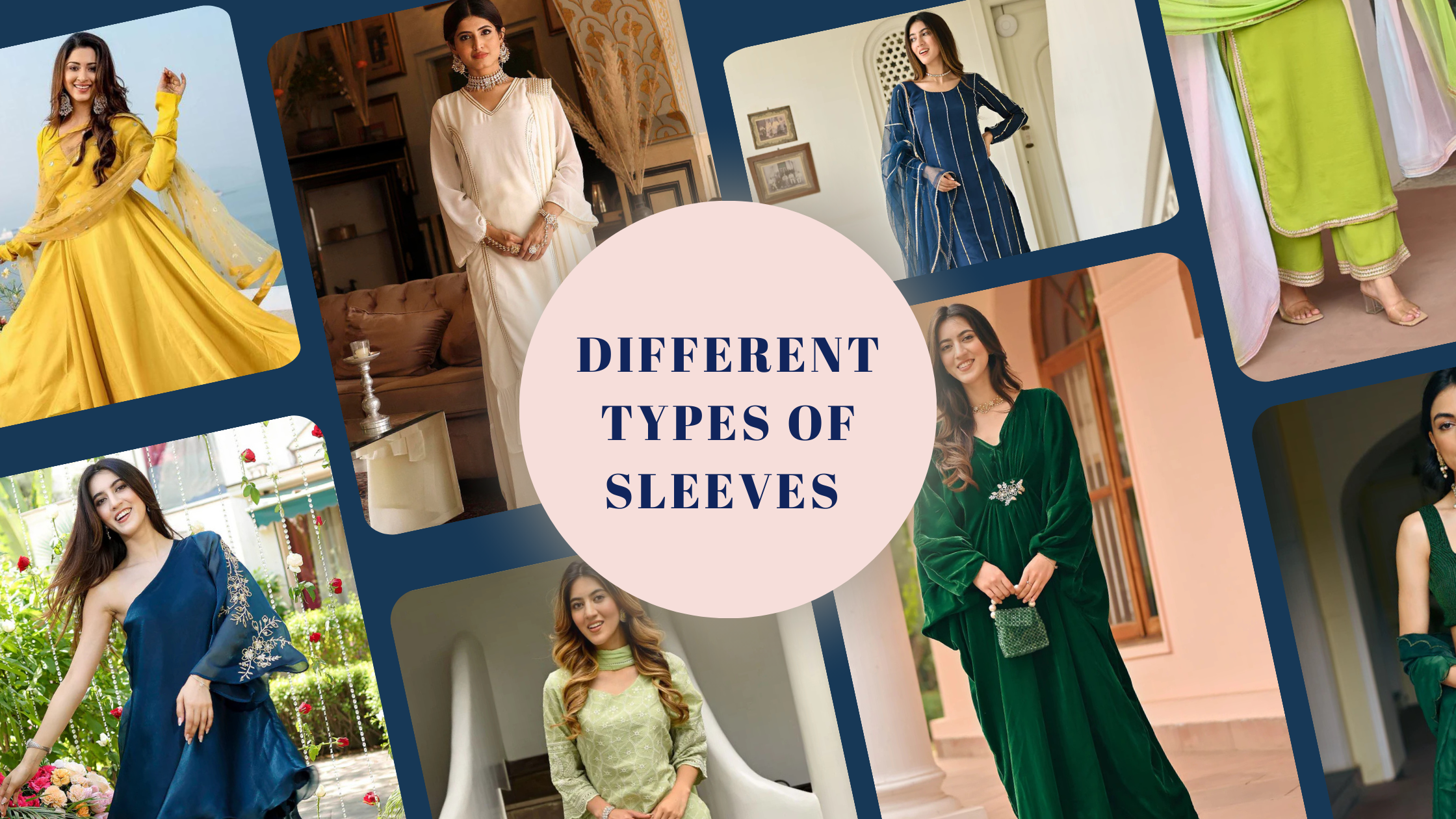 types of sleeves on dresses Ruby Red main image 1