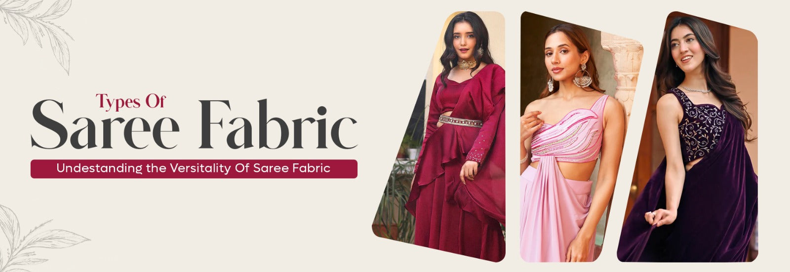 Types of Saree Fabric