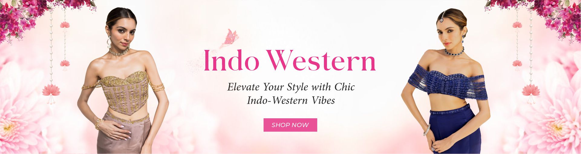 Shop Latest Indo-Western Dresses for Women Online Shop Latest Indo-Western Dresses for Women Online