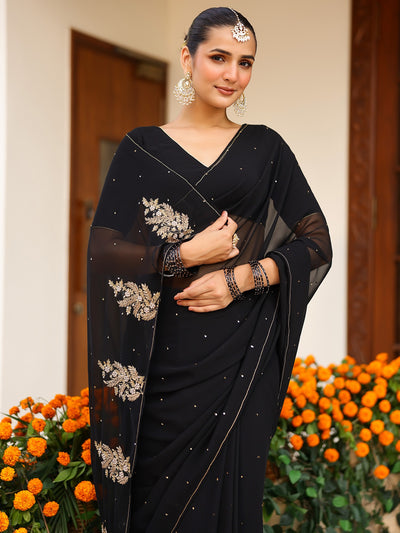 Deepa Black Saree