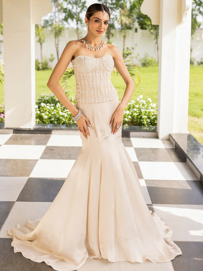 Dreamy Tail Ivory Corset