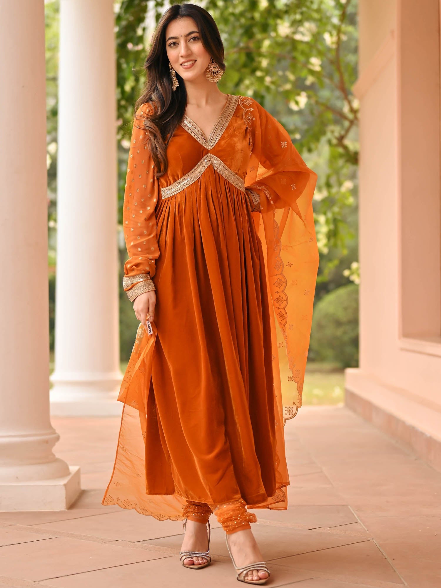 Anarkali Frock Churidar Dress Designs Latest Long Churidar