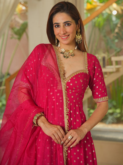 PINK SITARA ANARKALI