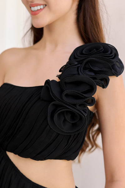 Rozy Bridgerton Black Dress