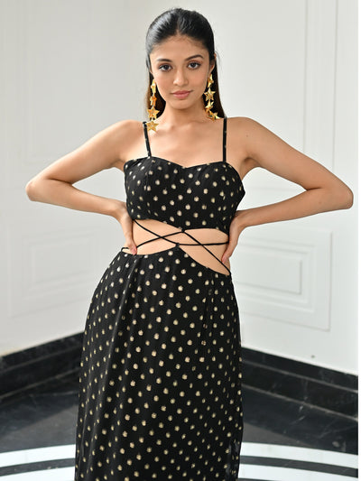 Classic Tie -Up Dress