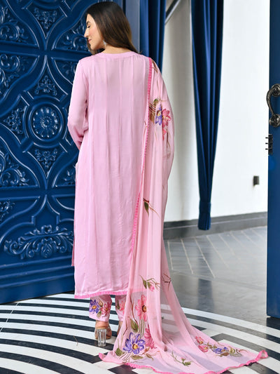 Kaarigiri Pink Kurta Set