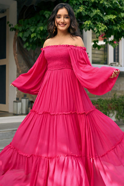Ruby Bobbin Elastic Dress