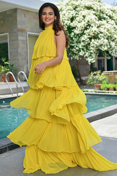 Lemonade Ruffle Dream Dress