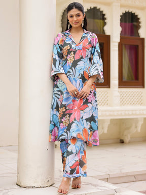 Blue Printed Coord set