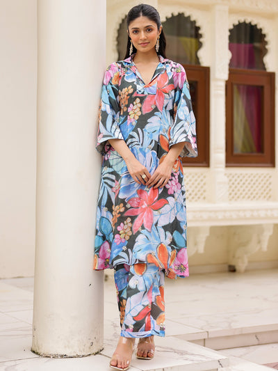 Blue Printed Coord set