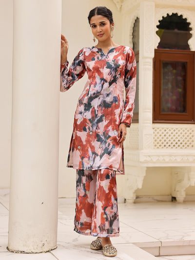 Multi Printed Kurta Set