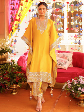 Yellow Kaftan Set