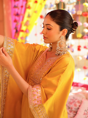 Yellow Kaftan Set