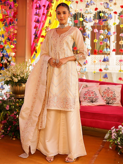 Ivory Gotta Kurta Set