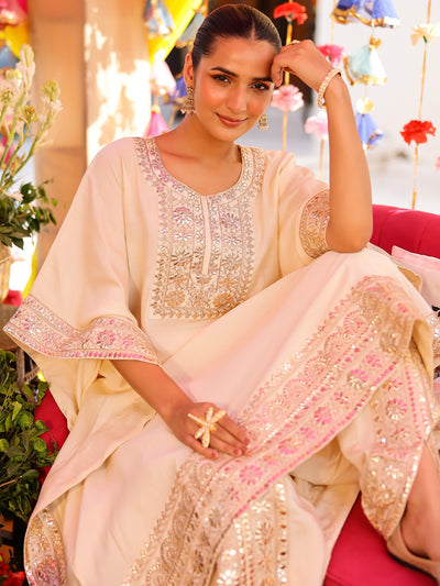 Ivory Kaftan Set