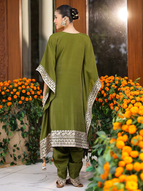 Green Kaftan Set