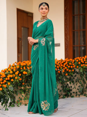 Deepa Green Saree