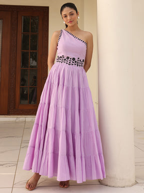 Lavender Love Long Dress - Main Image