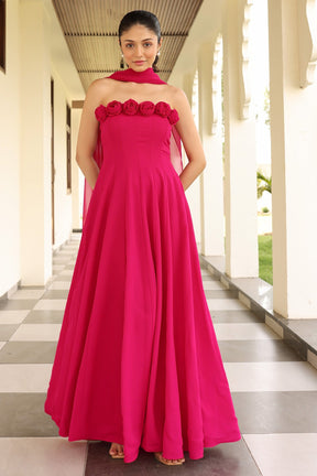 Romantic Rush Scarf Dress