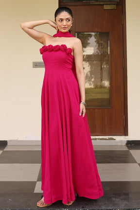 Romantic Rush Scarf Dress