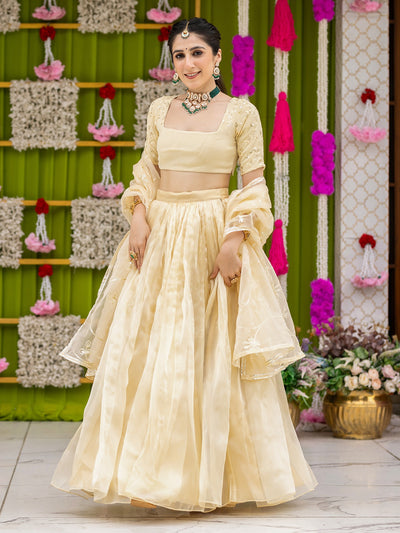 Vivaah Ivory Lehenga