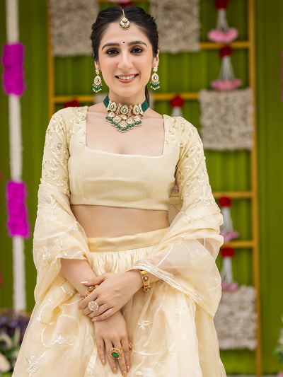 Vivaah Ivory Lehenga