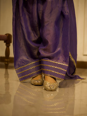 TEAL GREEN & BLUE PATIYALA SET