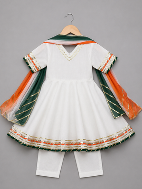 TIRANGA ANARKALI SET