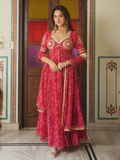 CHEERY RED AANGI ANRAKLI