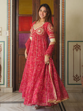 CHEERY RED AANGI ANRAKLI
