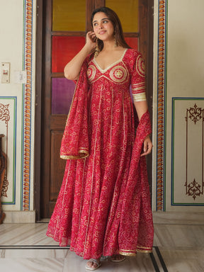 CHEERY RED AANGI ANRAKLI