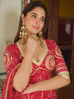 CHEERY RED AANGI ANRAKLI