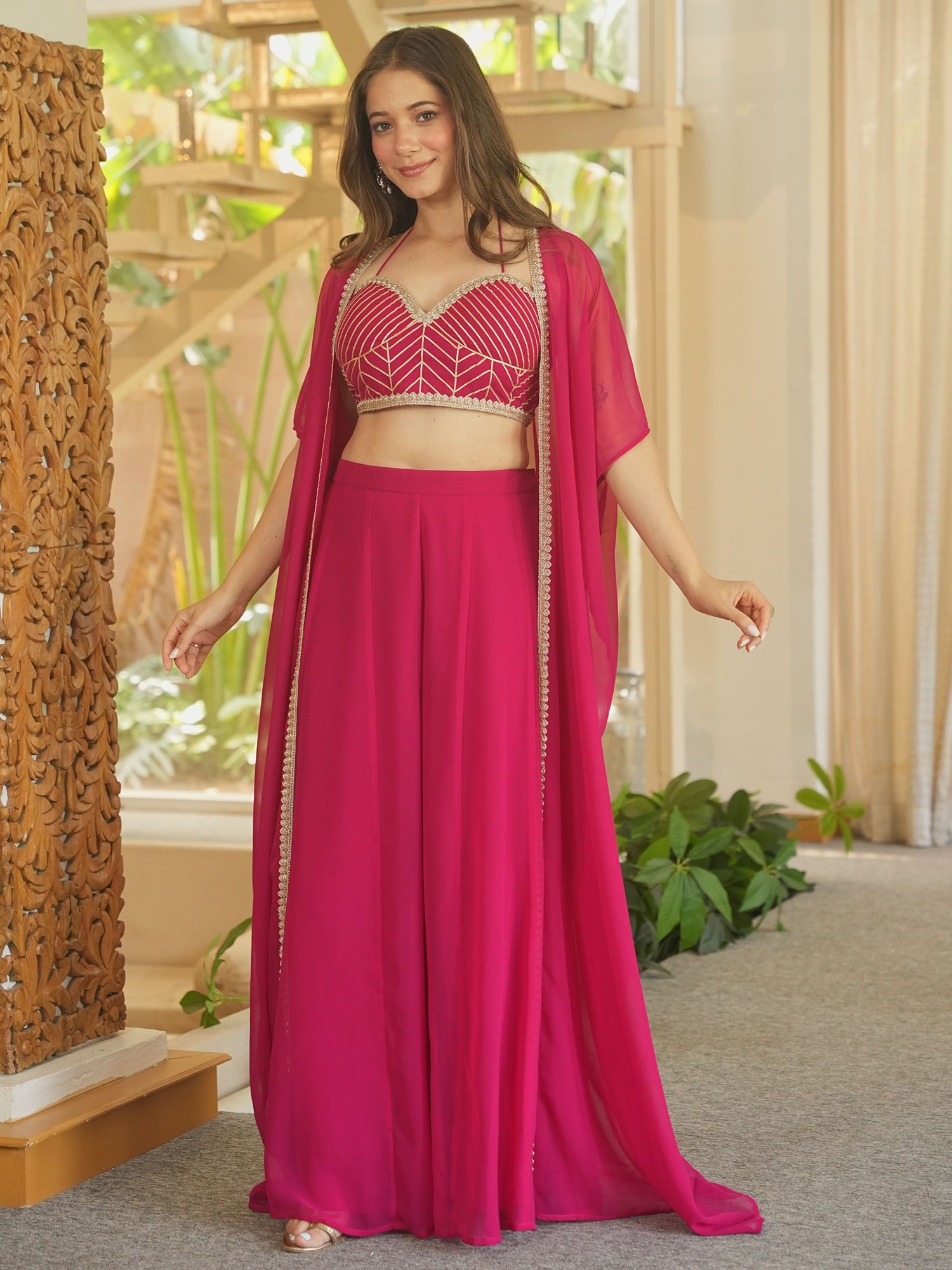 RANI PINK THREE PIECE SET