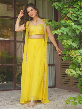 YELLOW THREE PIECE SET