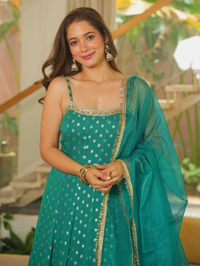TEAL GREEN SITARA ANARKLI