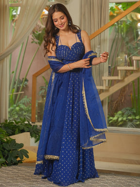 BLUE SITARA ANARKALI