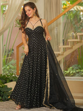 BLACK SITARA ANARKALI