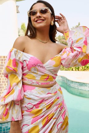 Kellan Fruit Printed Co-ord Set