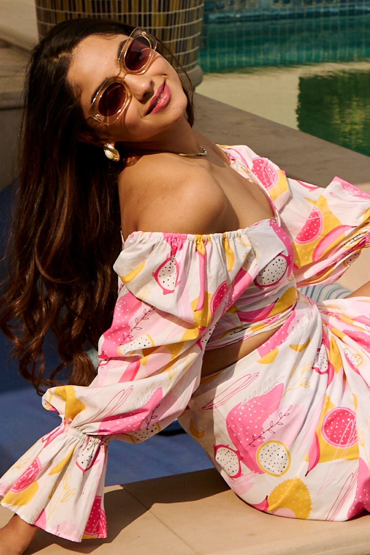 Kellan Fruit Printed Co-ord Set
