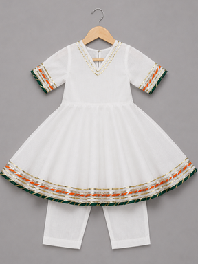 TIRANGA ANARKALI SET