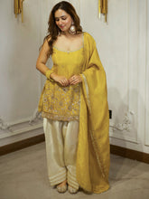 GOLDEN & IVORY PATIYALA SET