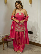 RANI PINK PATIYALA SET