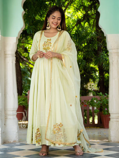 Pista Green Kurta Pant