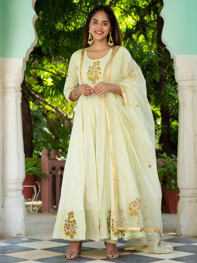 Pista Green Kurta Pant