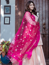 Peach Kurta Sharara Set