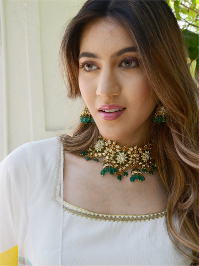 White Kurta And Sharara Set