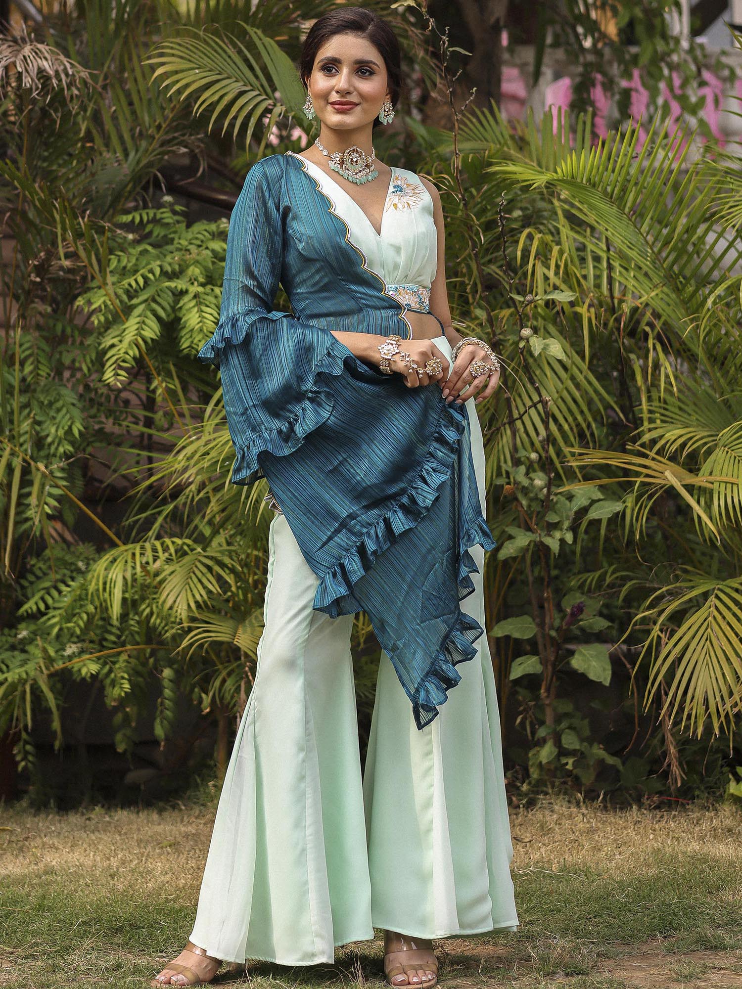 SEA GREEN CO ORD SET