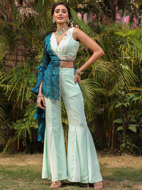 SEA GREEN CO ORD SET