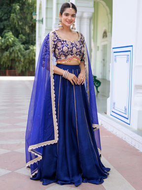 Neel Ambar Lehenga Set
